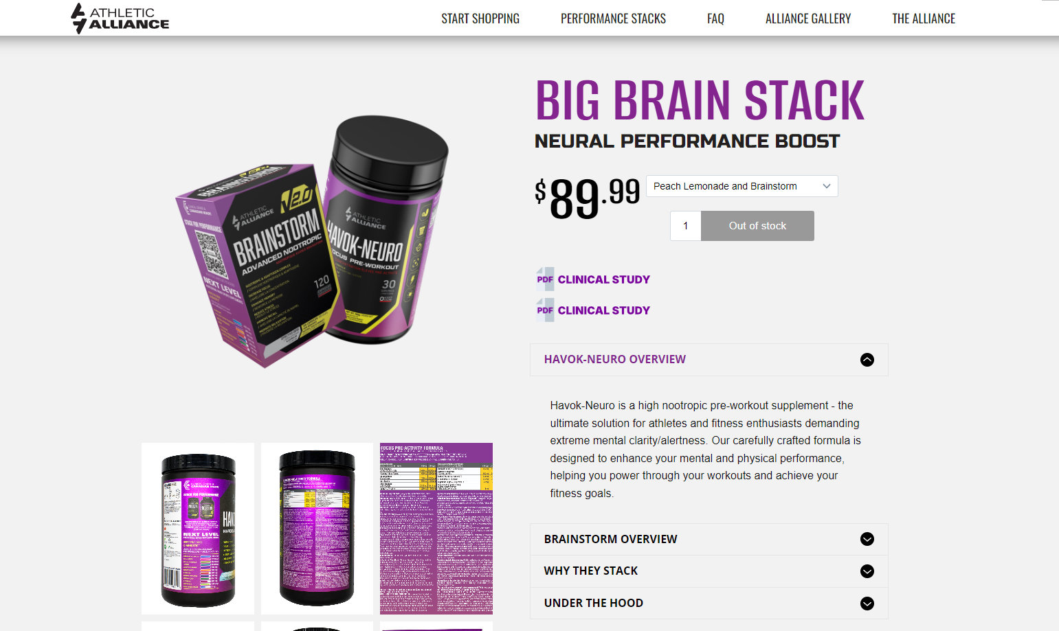 Big Brain Stack | Athletic Alliance